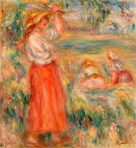 Pierre-Auguste Renoir - Women in the Fields (Femmes aux champs) - BF896 - Barnes Foundation