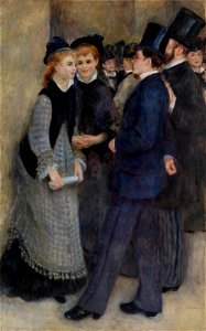 Pierre-Auguste Renoir - Leaving the Conservatory (La Sortie du conservatoire) - BF862 - Barnes Foundation