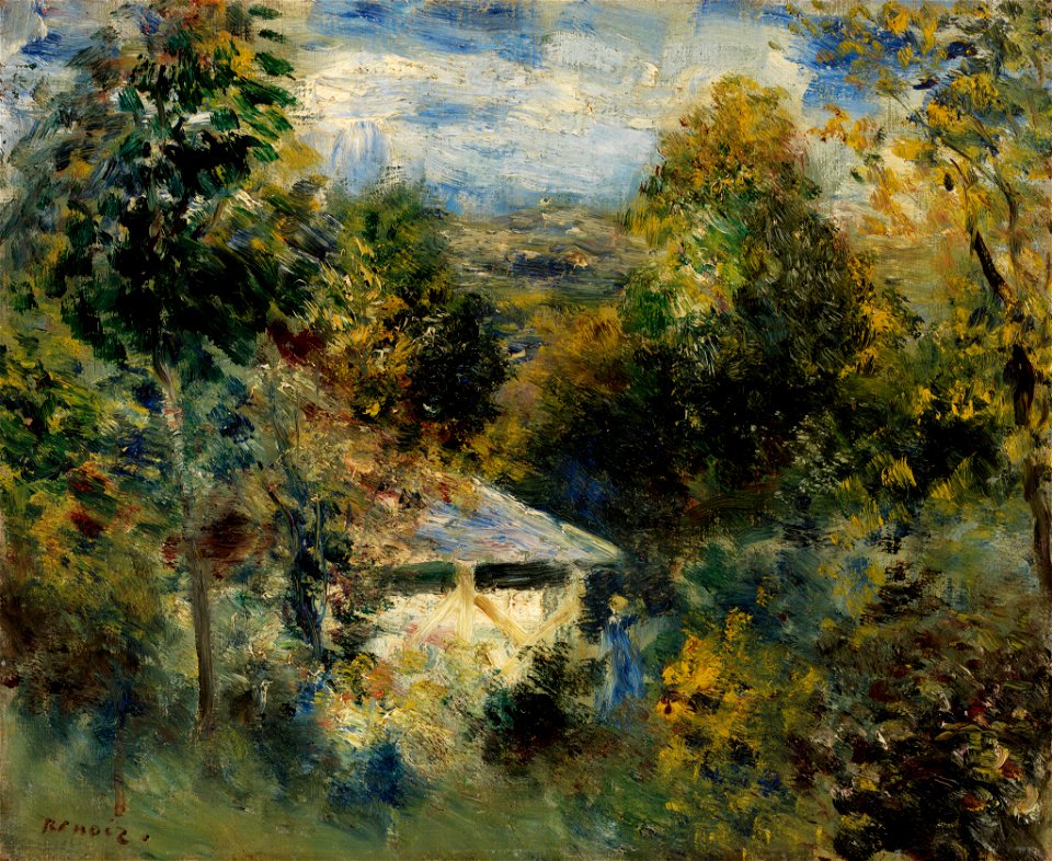 Pierre-Auguste Renoir - Louveciennes - BF860 - Barnes Foundation