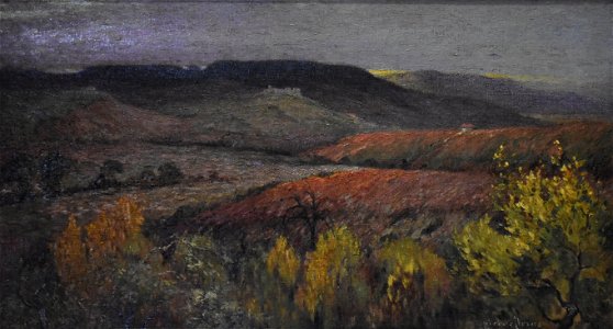 Pierre Prins - Coucher de soleil au dessus de la Grésine 02