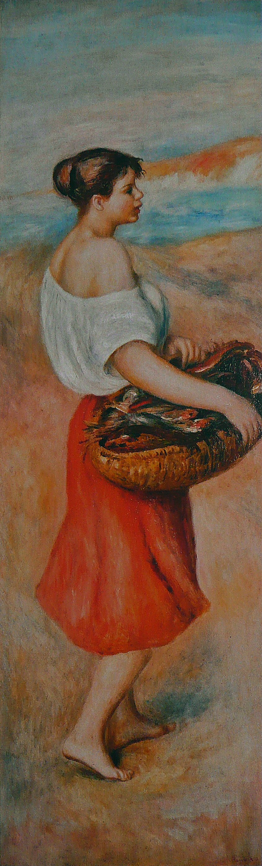 Pierre-Auguste Renoir - La Marchande de poissons