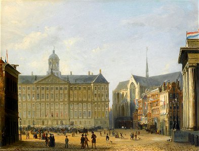 Pierre Tetar van Elven King William III saluting 1850