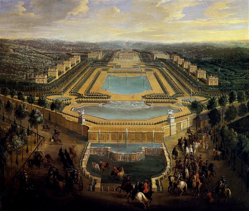 Pierre-Denis Martin - View of the Château of Marly - WGA14151