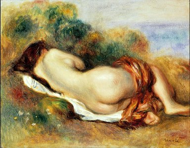 Pierre-Auguste Renoir - Nu couché