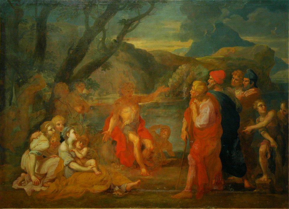 Pierre Rabon - Saint Jean prêchant dans le désert