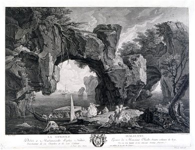 Pierre-Jacques Duret - Joseph Vernet - Gondole
