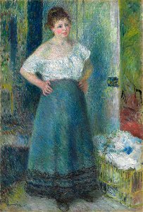 Pierre-Auguste Renoir - The Laundress - 1947.102 - Art Institute of Chicago