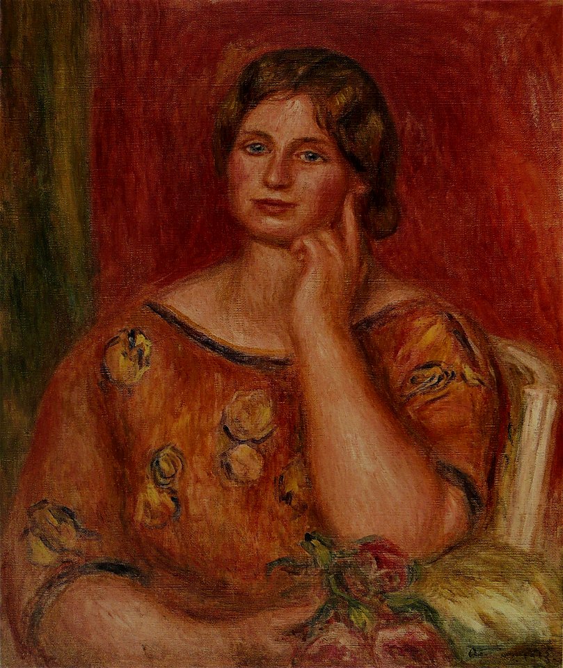Pierre-Auguste Renoir - Portrait de Gertrude Osthaus