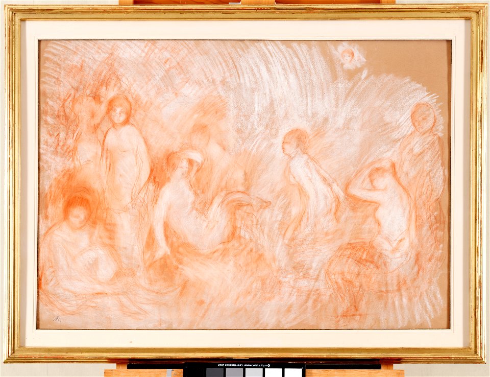 Pierre-Auguste Renoir - Study of Nudes - 2019.67.32.McD - Dallas Museum of Art