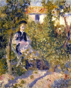 Pierre-Auguste Renoir - Nini in the Garden