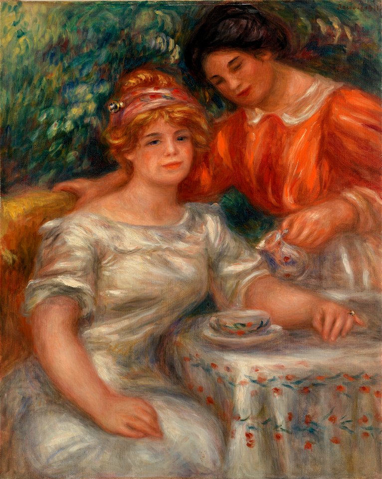 Pierre-Auguste Renoir - Tea Time - BF478 - Barnes Foundation