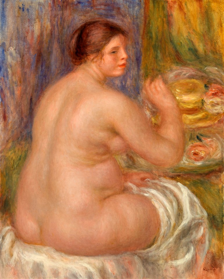 Pierre-Auguste Renoir - Nude from the Back (Nu de dos) - BF976 - Barnes Foundation