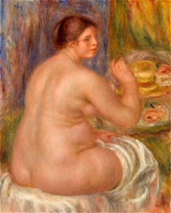 Pierre-Auguste Renoir - Nude from the Back (Nu de dos) - BF976 - Barnes Foundation