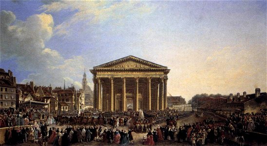 Pierre-Antoine Demachy - Official Laying of the Cornerstone of the New Church of Sainte-Geneviève - WGA13805