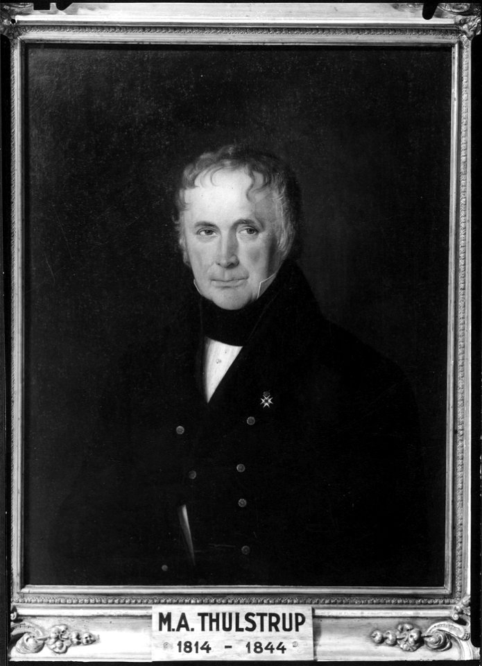 Pierre-Roch Vigneron - Portrett av Magnus Andreas Thulstrup - Norsk portrettarkiv - Riksantikvaren - T000197