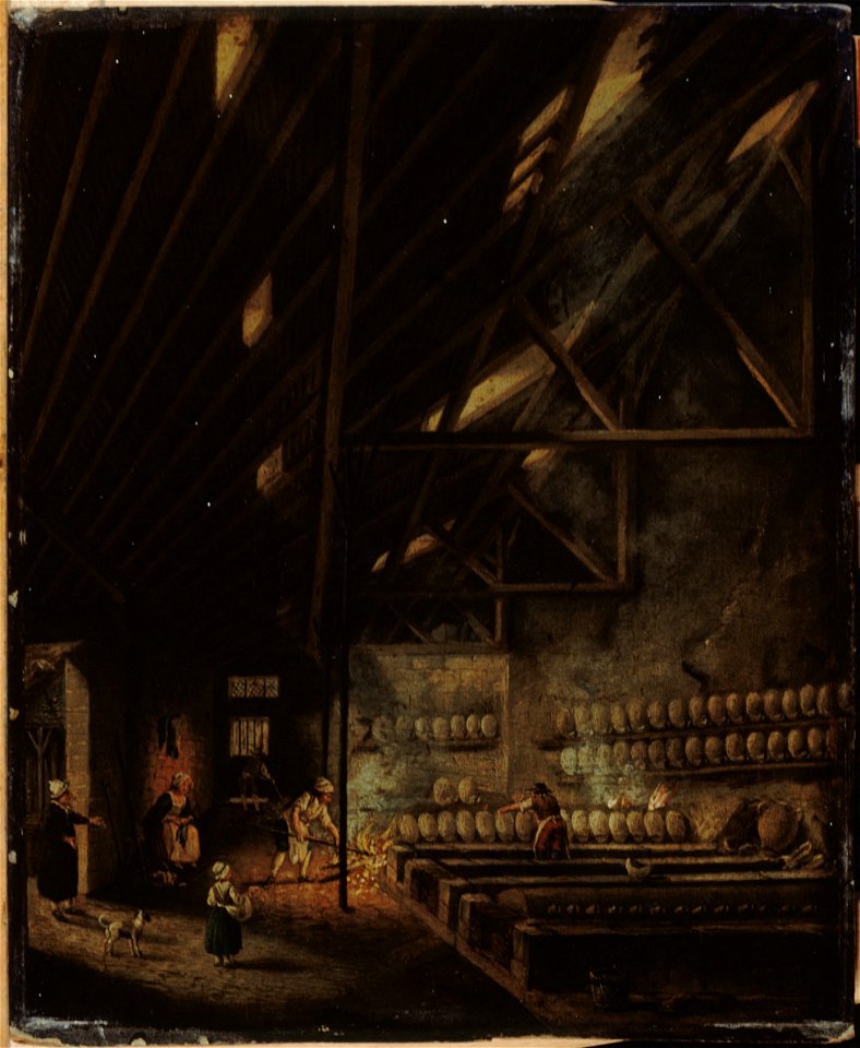 Pierre-Antoine Demachy - Intérieur d'un atelier - P893 - Musée Carnavalet