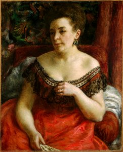 Pierre-Auguste Renoir - Madame Pierre Henri Renoir (Blanche-Marie Blanc) - 1943.275 - Fogg Museum