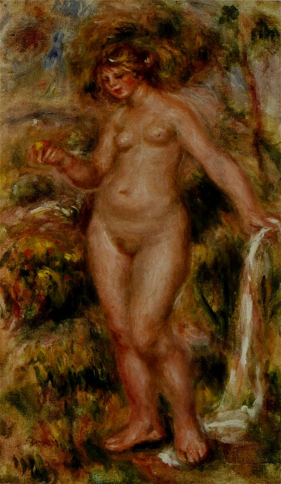 Pierre-Auguste Renoir - Baigneuse (1917-1918)