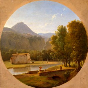 Pierre-Athanase Chauvin - Italian Landscape - WGA4819