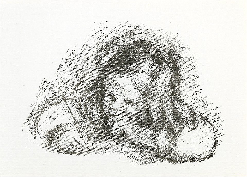 Pierre-Auguste Renoir Le petit garçon au porte-plume (Claude Renoir écrivant)