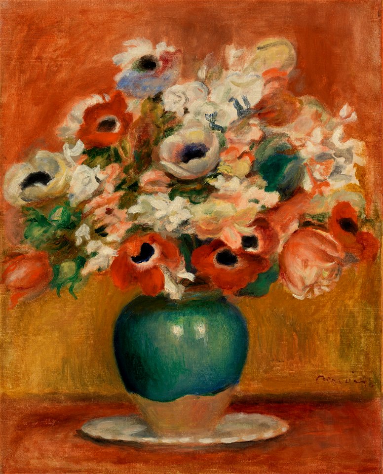 Pierre-Auguste Renoir - Flowers (Fleurs) - BF532 - Barnes Foundation