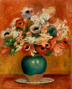 Pierre-Auguste Renoir - Flowers (Fleurs) - BF532 - Barnes Foundation. Free illustration for personal and commercial use.