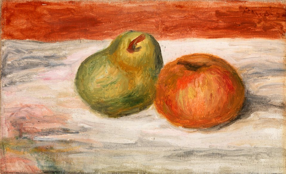 Pierre-Auguste Renoir - Apple and Pear (Pomme et poire) - BF243 - Barnes Foundation