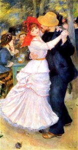 Pierre-Auguste Renoir - Suzanne Valadon - Dance at Bougival - 02