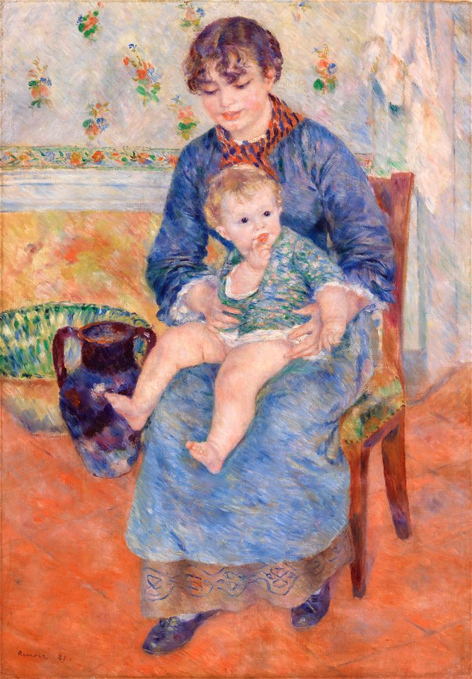 Pierre-Auguste Renoir - Young Mother (Jeune mère) - BF15 - Barnes Foundation