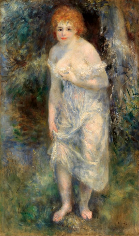 Pierre-Auguste Renoir - The Source (La Source) - BF908 - Barnes Foundation