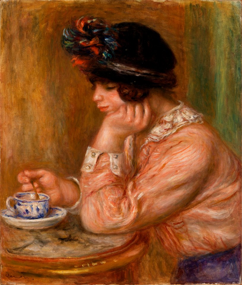 Pierre-Auguste Renoir - Cup of Chocolate (La Tasse de chocolat) - BF40 - Barnes Foundation