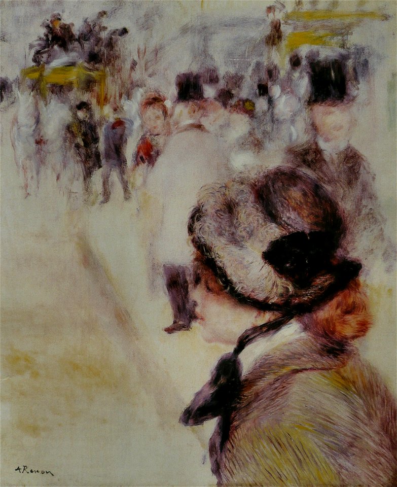 Pierre-Auguste Renoir - La Place Clichy