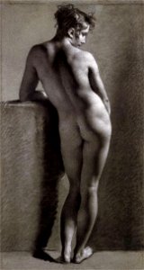 Pierre-Paul Prud'hon - Nude Viewed from Behind - WGA18461