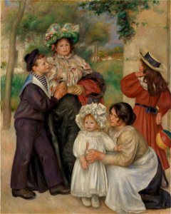 Pierre-Auguste Renoir - The Artist's Family (La Famille de l'artiste) - BF819 - Barnes Foundation
