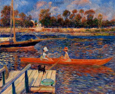 Pierre-Auguste Renoir - The Seine at Argenteuil (La Seine à Argenteuil) - BF126 - Barnes Foundation