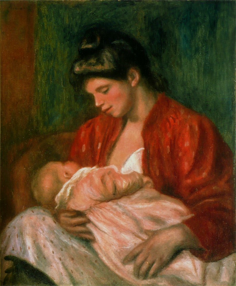 Pierre-Auguste Renoir - La Jeune Mère