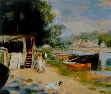 Pierre-Auguste Renoir - Vue de Bougival