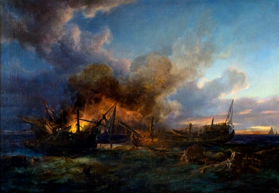 Pierre-Julien Gilbert 1838 Combat de la Surveillante