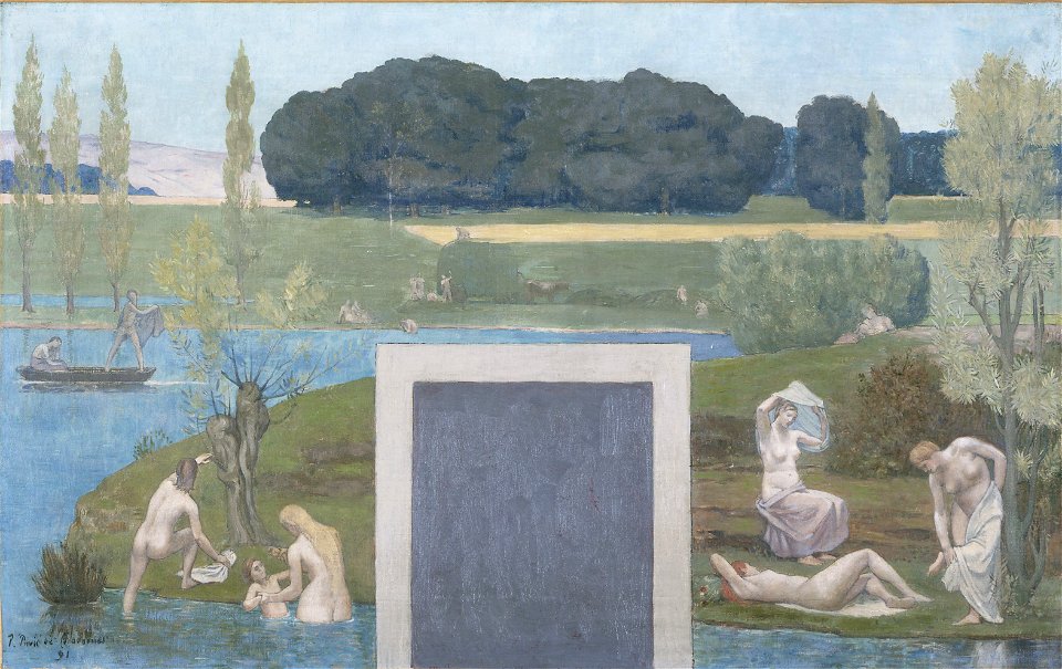 Pierre-Cécile Puvis de Chavannes - Esquisse pour l'Hôtel de Ville de Paris , l'été - PPP4218 - Musée des Beaux-Arts de la ville de Paris