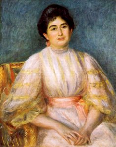 Pierre-Auguste Renoir - Madame Paul Gallimard born Lucie Duche