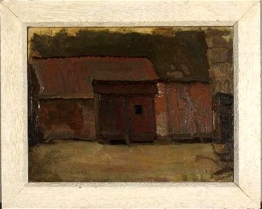Piet Mondriaan - Barn doors of a Brabant farm building - 0333225 - Kunstmuseum Den Haag