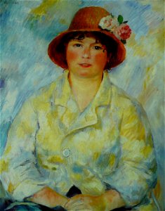 Pierre-Auguste Renoir, Portrait of Madame Renoir (c. 1885)