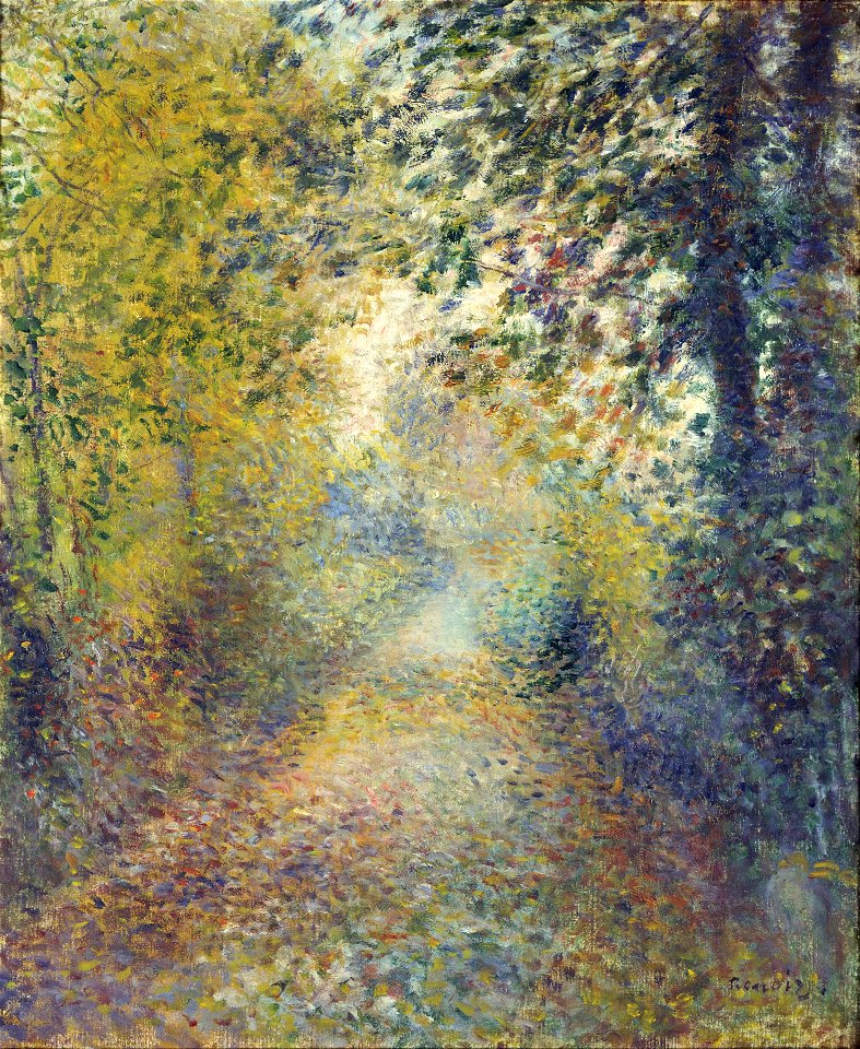 Pierre-Auguste Renoir - In the Woods - Google Art Project
