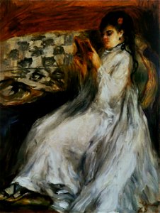 Pierre-Auguste Renoir - Jeune Femme lisant