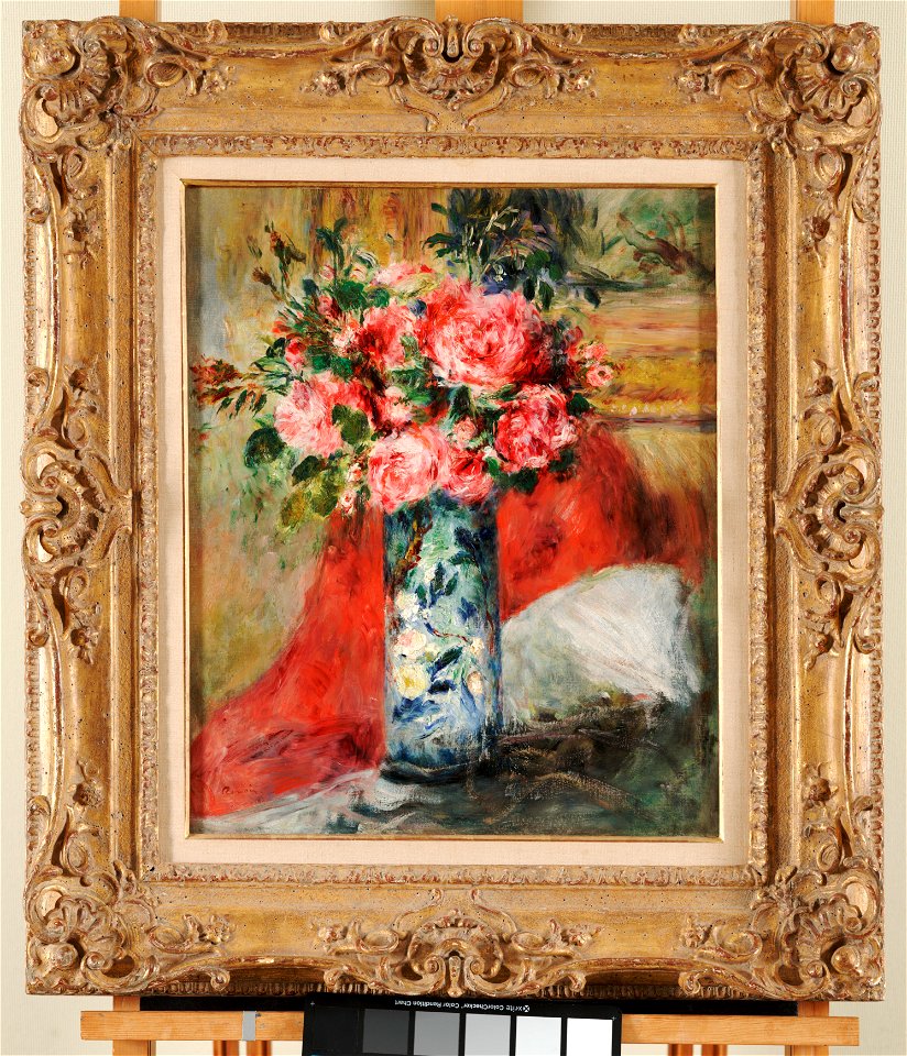 Pierre-Auguste Renoir - Roses and Peonies in a Vase - 2019.67.22.McD - Dallas Museum of Art