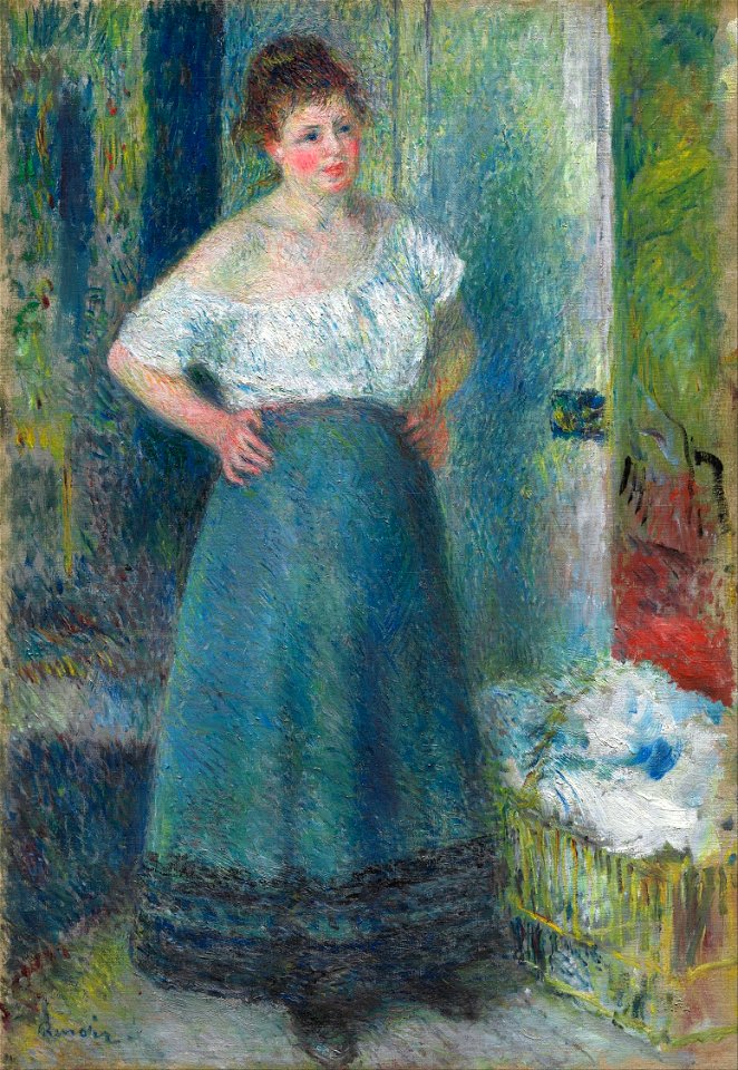 Pierre-Auguste Renoir - The Laundress - Google Art Project