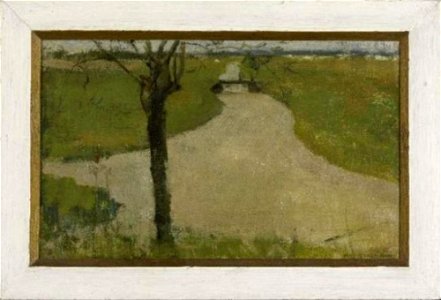 Piet Mondriaan - Irrigation ditch with young pollarded willow II - 0333221 - Kunstmuseum Den Haag