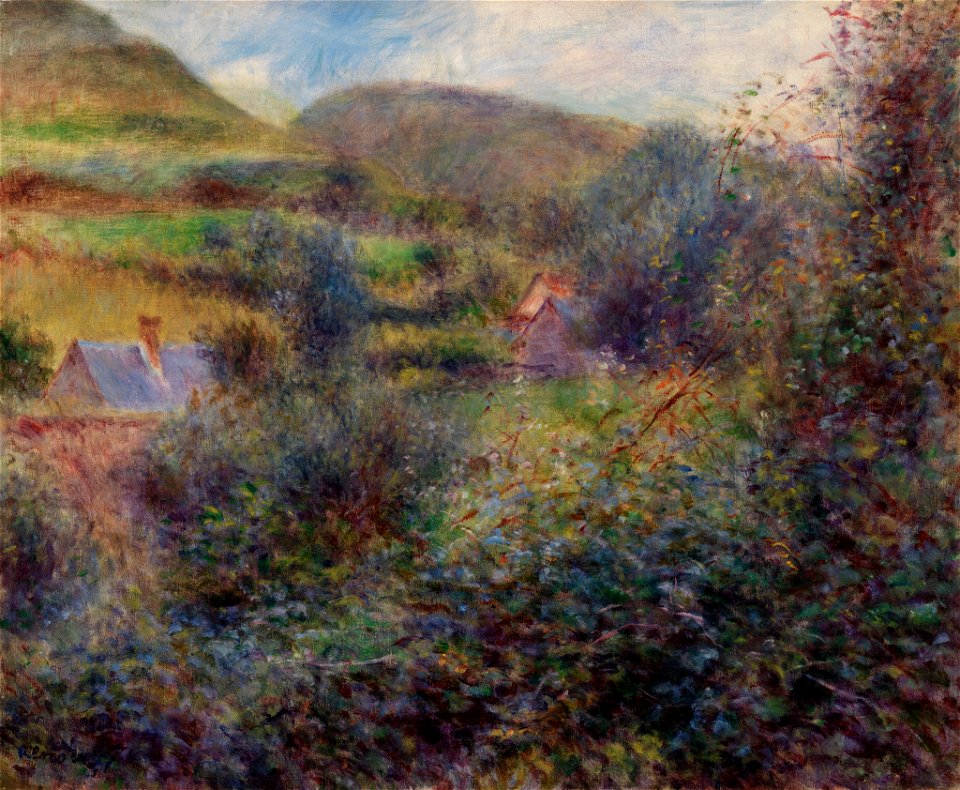Pierre-Auguste Renoir - Environs of Berneval - BF6 - Barnes Foundation