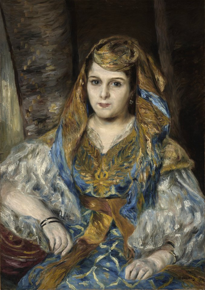 Pierre-Auguste Renoir - Madame Clementine Valensi Stora - FAMSF