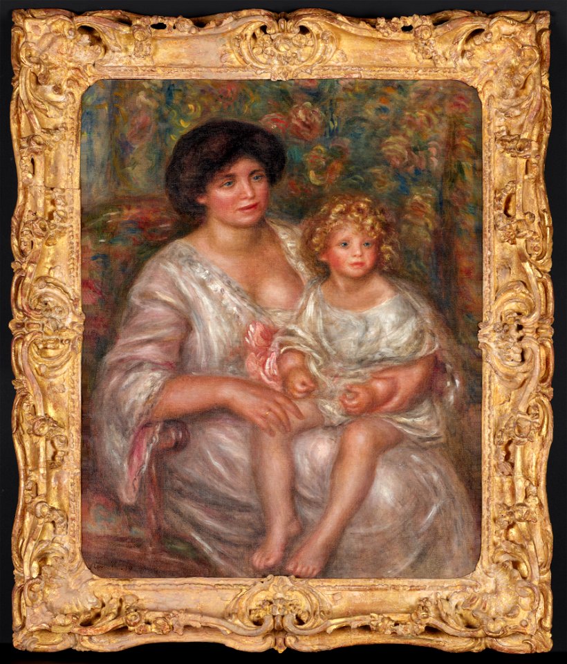 Pierre-Auguste Renoir - Mère et Enfant (Mother and Child) - 1940-6 - Albright–Knox Art Gallery